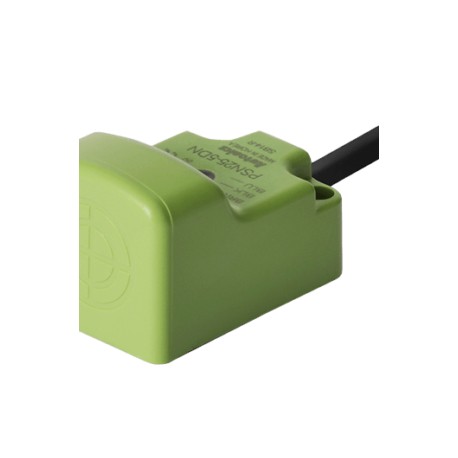 PSN25-5DN Sensor inductivo rectangular ND 25mm SN 5mm 3H 24VCD NPN NA D/frontal