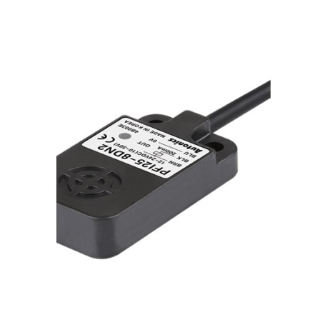 PFI25-8DN2 Sensor inductivo rectangular cuerpo plano 25mm SN 8mm 3H 24VCD NPN NC