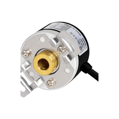 E40H10-5-2-N-24 Encoder 40mm flecha hueca Ø10mm 5PPR 2PH NPN 24VCD