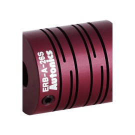 ERB-A-26S-06/(3/8INCH) Cople radial flexible doble de aluminio Ø06mm/(3/8IN)