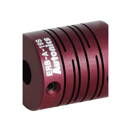 ERB-A-19S-06/08 Cople radial flexible doble de aluminio Ø06/08mm