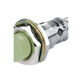PRCMT18-8DO Sensor inductivo M18 SN 8mm No rasante 24VCD NA T/conector IP67