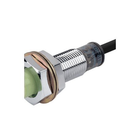 PR12-4DN Sensor inductivo M12 Sensado 4mm No rasante 3 hilos 24VCD NPN NA IP67