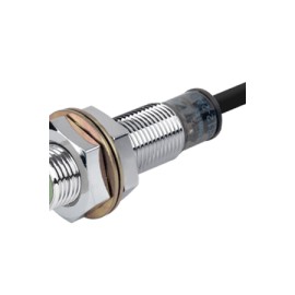 PR12-2AC Sensor inductivo M12 Sensado 2mm Rasante 2 hilos 100-240VCA NC IP67