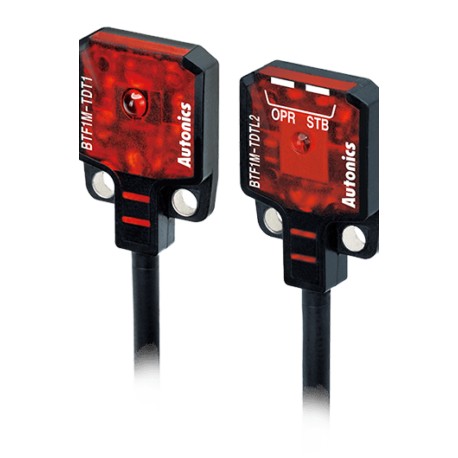 BTF1M-TDTL Sensor fotoeléctrico plano Barrera 1m 24VCD NPN