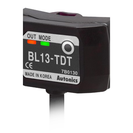 BL13-TDT Sensor fotoeléctrico de nivel Barrera 24VCD NPN P/Tubo trans