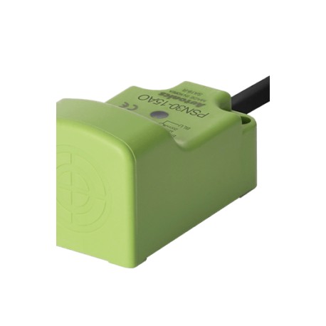 PSN30-15AO Sensor inductivo rectangular ND 30mm SN 15mm 2H 24VCD NA D/frontal