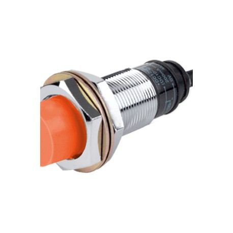 PRT18-8DC Sensor inductivo M18 Sensado 8mm No rasante 2 hilos 24VCD NC IP67