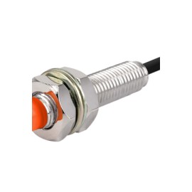 PRL08-2DP Sensor inductivo largo M08 SN 2mm No rasante 3 hilos 24VCD PNP NA