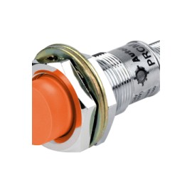 PRCM18-8DP Sensor inductivo M18 SN 8mm No rasante 24VCD PNP NA T/conector IP67