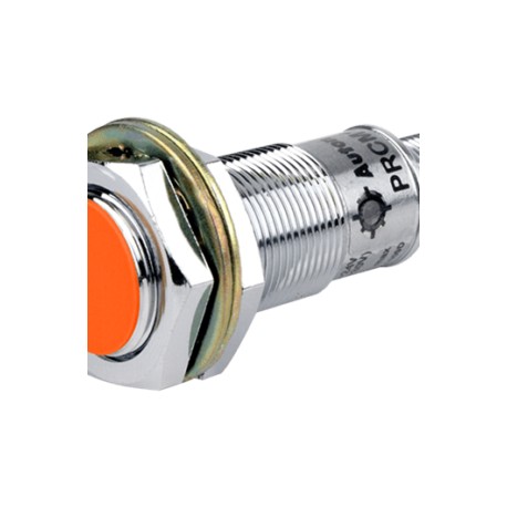 PRCMT18-5DC Sensor inductivo M18 SN 5mm Rasante 24VCD NC T/conector IP67