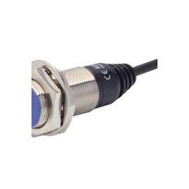 PRD18-7DP Sensor inductivo M18 SN Ext 7mm Rasante 3 hilos 24VCD PNP NA