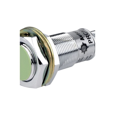 PRCM18-5DN Sensor inductivo M18 SN 5mm Rasante 24VCD NPN NA T/conector IP67