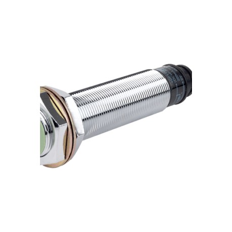 PRL18-5AO Sensor inductivo largo M18 SN 5mm Rasante 2 hilos 100-240VCA NA