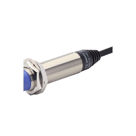 PRDL18-14DP Sensor inductivo largo M18 sensado ext 14mm No rasante 24VCD PNP NA