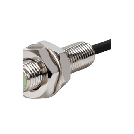 PR08-1.5DN2 Sensor inductivo M08 Sensado 1.5mm Rasante 3 hilos 24VCD NPN NC IP67