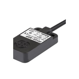 PFI25-8DP Sensor inductivo rectangular cuerpo plano 25mm SN 8mm 3H 24VCD PNP NA