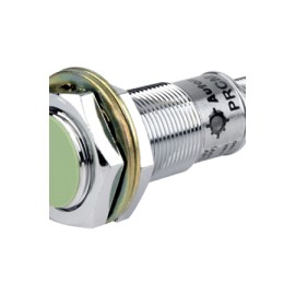 PRCM18-5AO Sensor inductivo M18 SN 5mm Rasante 100-240VCA NA T/conector IP67