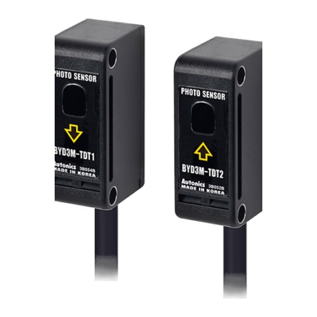 BYD3M-TDT Sensor fotoeléctrico compacto tipo Barrera 3m 24VCD NPN