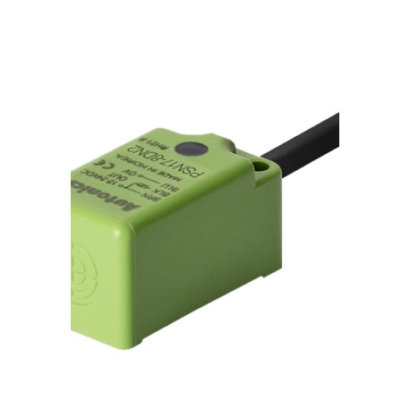 PSN17-8DN2 Sensor inductivo rectangular ND 17mm SN 8mm 3H 24VCD NPN NC D/frontal
