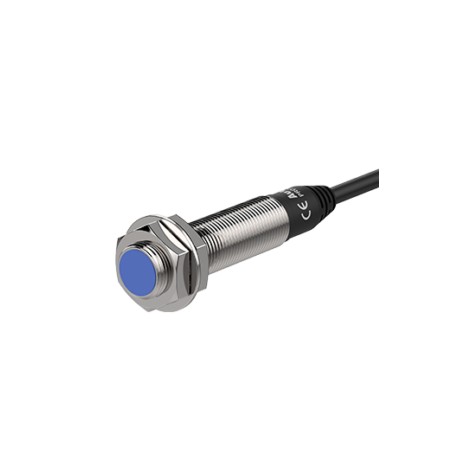 PRDL12-4DN2 Sensor inductivo largo M12 sensado ext 4mm Rasante 24VCD NPN NC