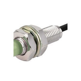 PR08-2DN2 Sensor inductivo M08 Sensado 2mm No rasante 3 hilos 24VCD NPN NC IP67