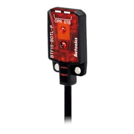 BTF15-BDTL-P Sensor fotoeléctrico plano BGS reflectivo 1-15mm 24VCD PNP