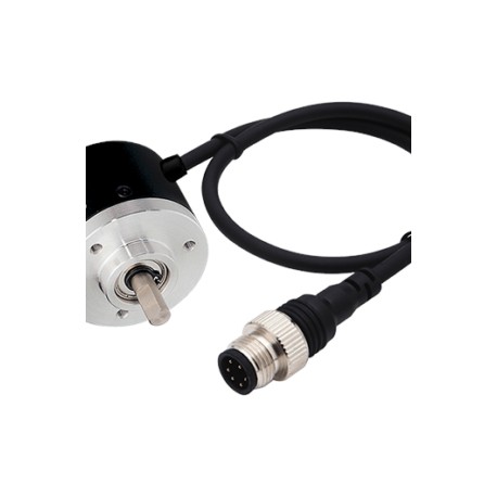 E40S6-100-3-N-5 Encoder 40mm incremental Ø6mm 100PPR 3PH NPN 5VDC IP50