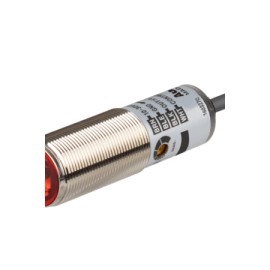 BRQM3M-PDTA Sensor fotoeléctrico latón M18 Retroreflectivo pol 3m 24VCD NPN