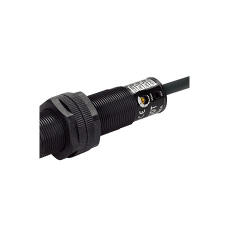 BRP400-DDT Sensor fotoeléctrico plástico M18 Dif-Reflectivo 400mm 24VCD NPN -X-