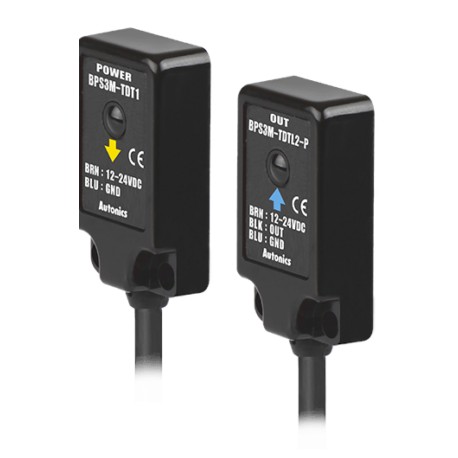 BPS3M-TDTL-P Sensor fotoeléctrico delgado tipo Barrera 3m 24VCD PNP