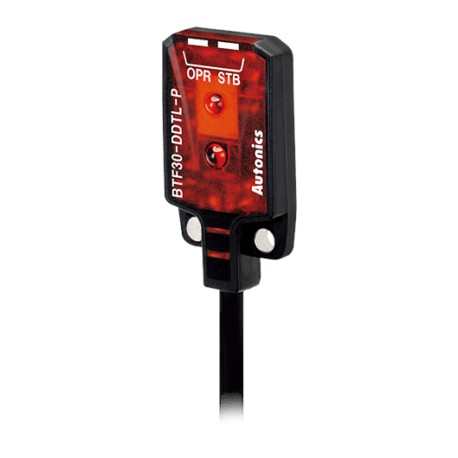 BTF30-DDTL-P Sensor fotoeléctrico plano Dif-Reflectivo 5-30mm 24VCD PNP