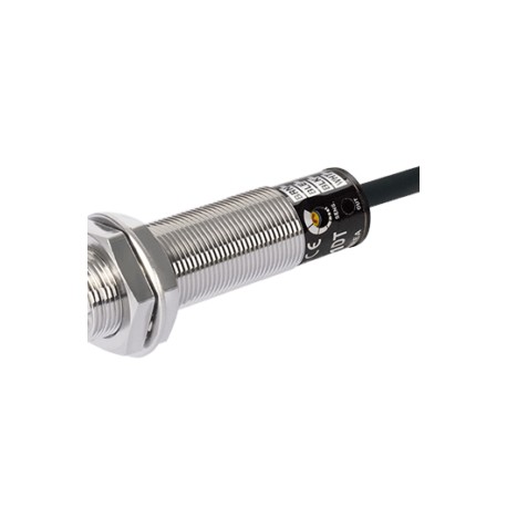 BR3M-MDT-P Sensor foto latón M18 Retroreflectivo 3m 24VCD PNP -BRQM3M-PDTA-P-