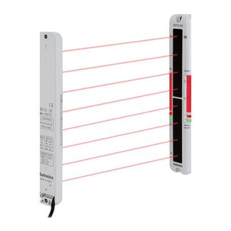 BWP20-20 SENSOR DE ÁREA CUERPO PLASTICO DELGADO 20MM 20HACES 380MM 12-24VCA NPN