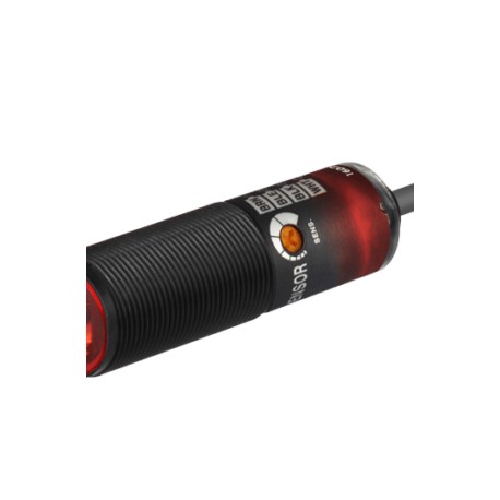 BRQP3M-PDTA-P Sensor fotoeléctrico plástico M18 Retroreflectivo pol 3m 24VCD PNP